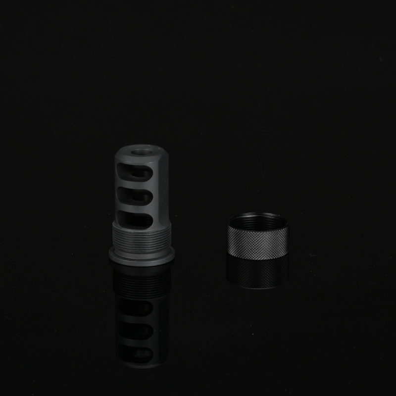 SRS .338 muzzle brake, Model A2 (DTSS silencer compatible) - Image 2