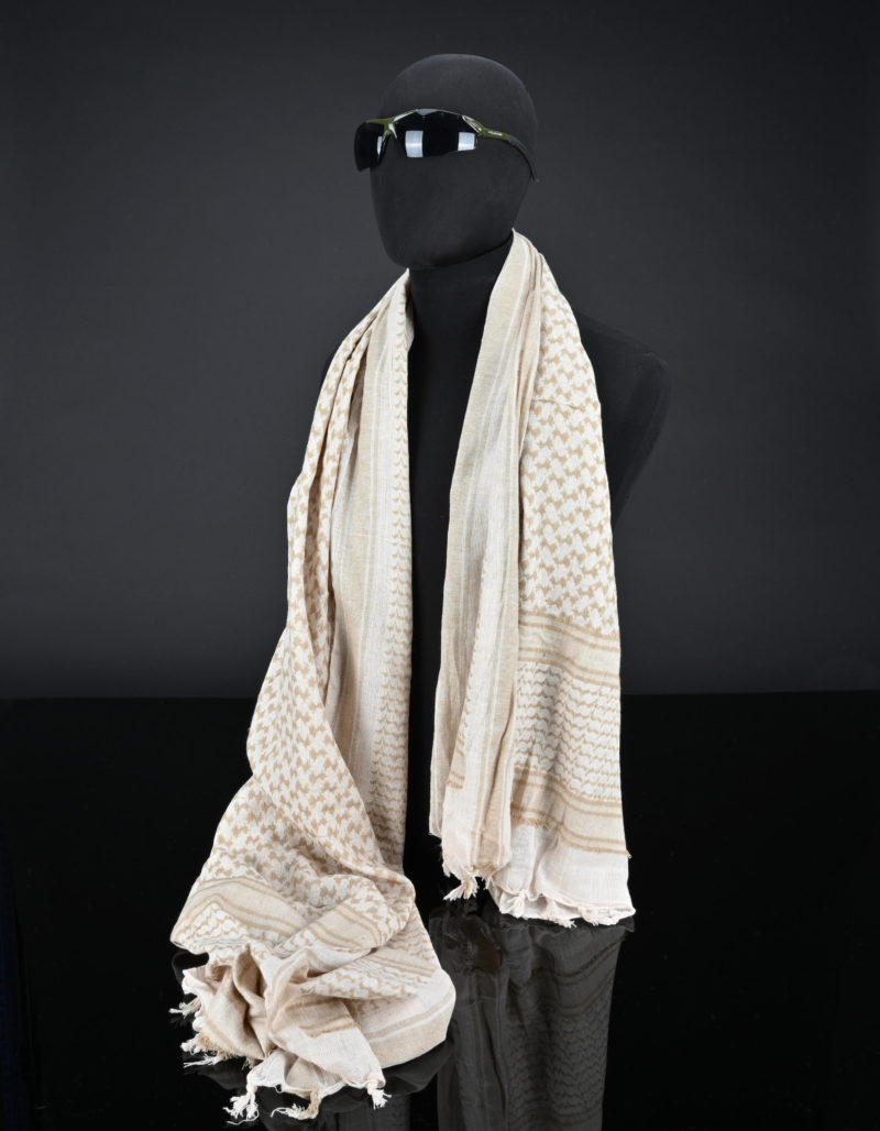 200x100 mm XXL Shemagh (Beige/Tan) - Image 2