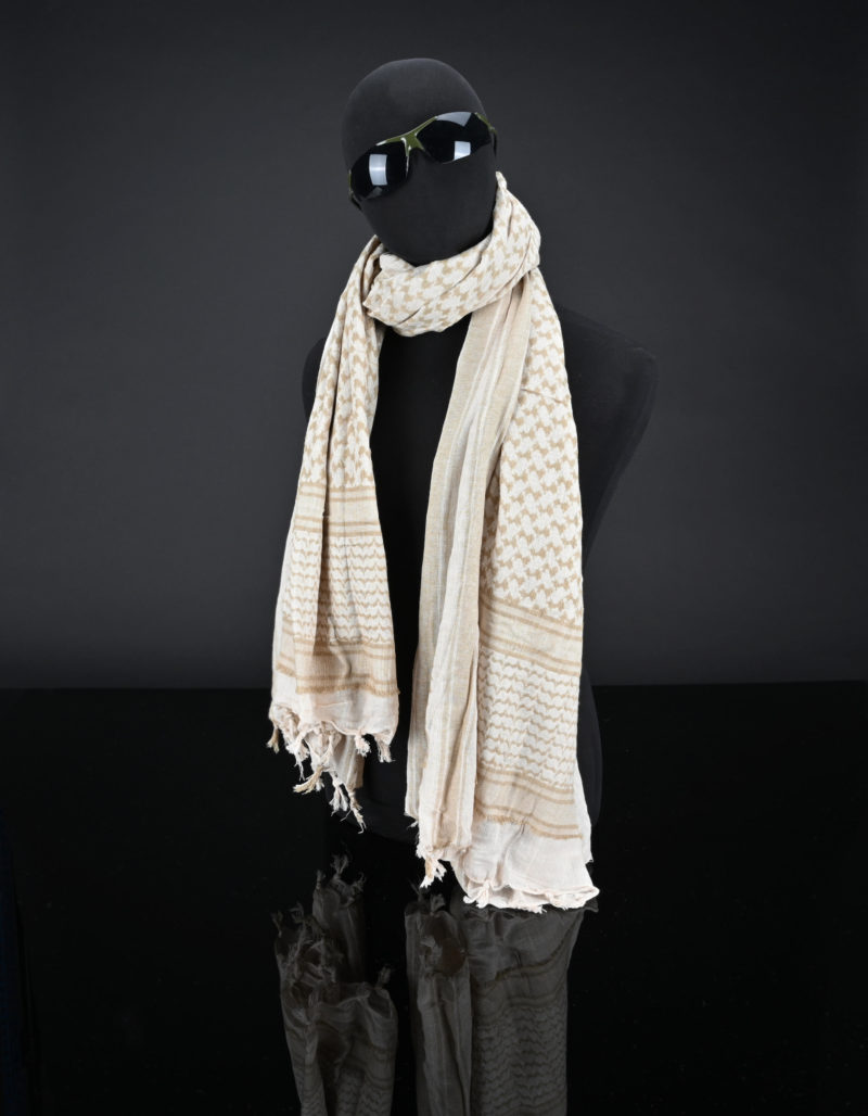 200x100 mm XXL Shemagh (Beige/Tan) - Image 3