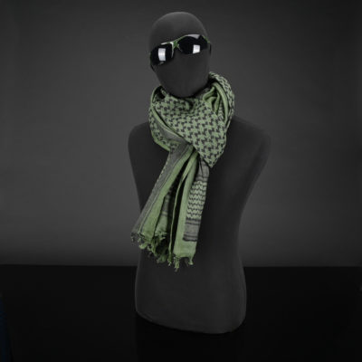 200x100 mm XXL Shemagh (Green / Black)