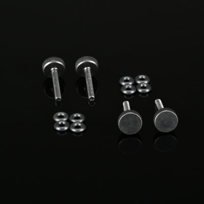 SRS through receiver hop-up setting screws