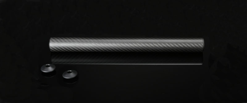 Carbon barrel extension, M size, 24mm CW