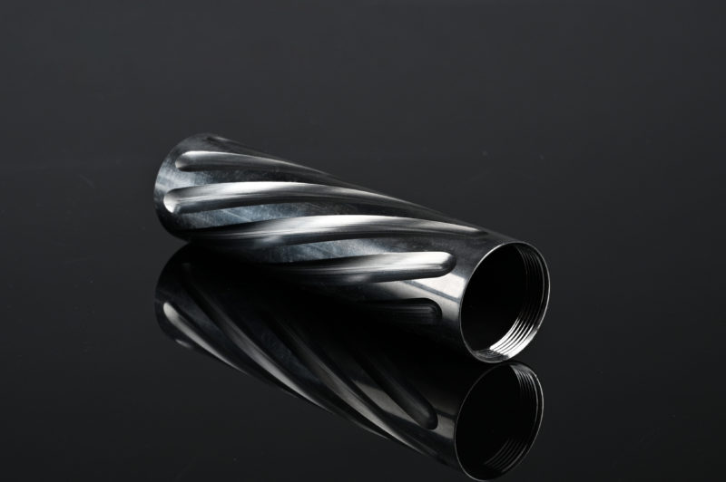 SRS Twisted Stainless Steel Cylinder - Image 2