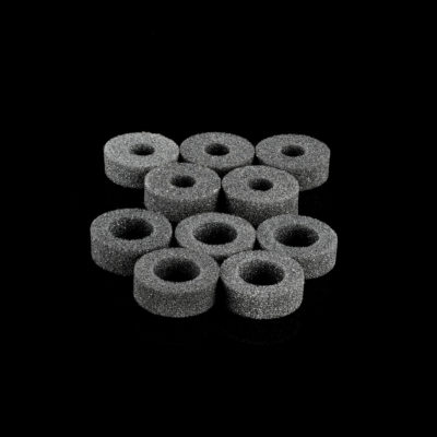 Foam baffles set for carbon barrel extension, 28mm