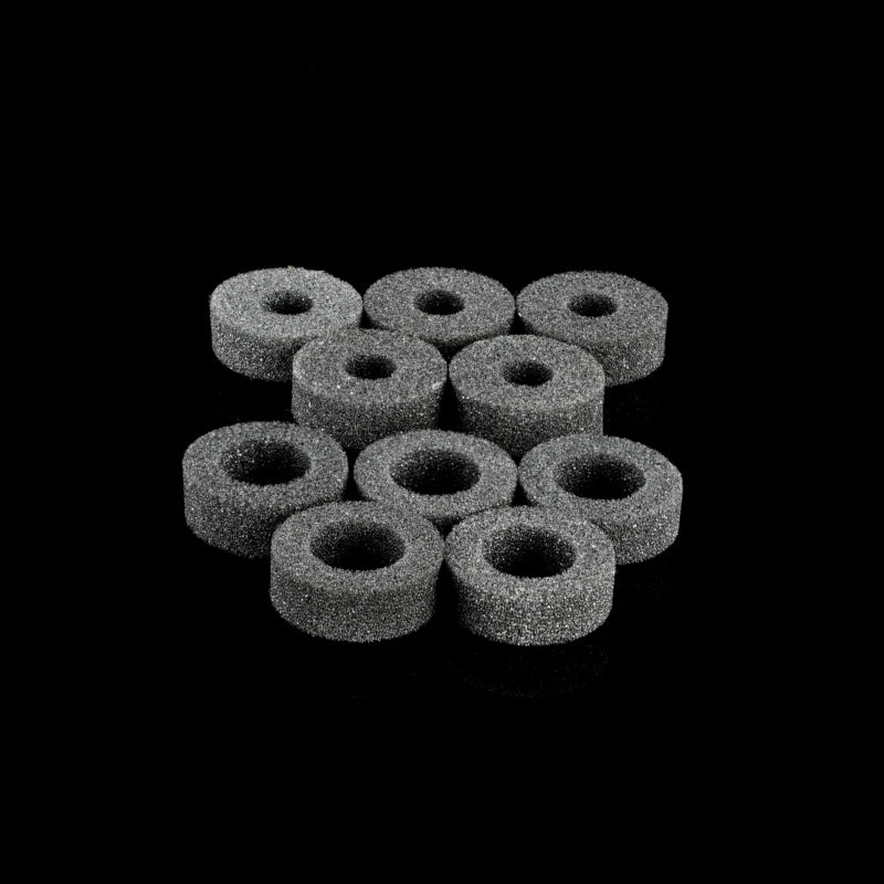 Foam baffles set for carbon barrel extension, 28mm