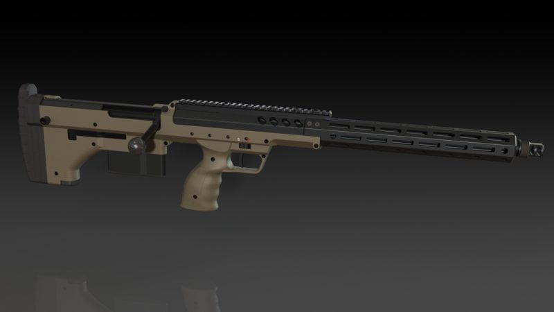 SRS A2/M2, High top rail - Image 2