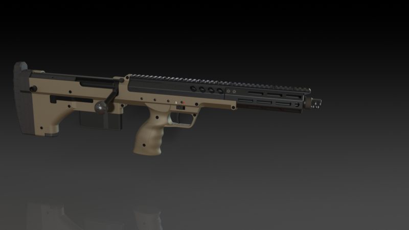SRS A2/M2, M2 top rail, short - Image 3