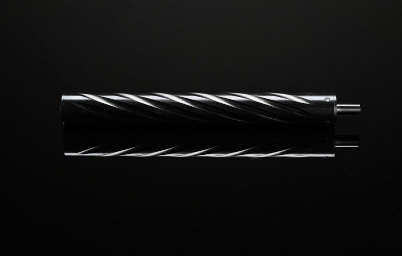 TAC 41, twisted fluting, Stainless steel/PVD cylinder - Image 2