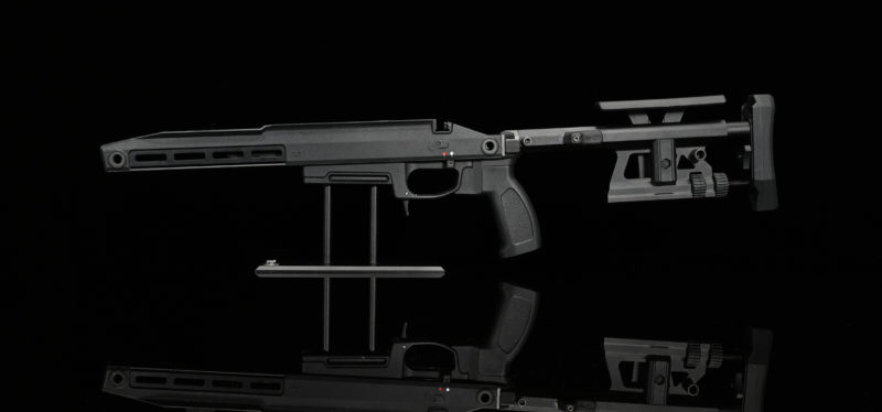 TAC-41 A, Aluminium Chassis with foldable stock