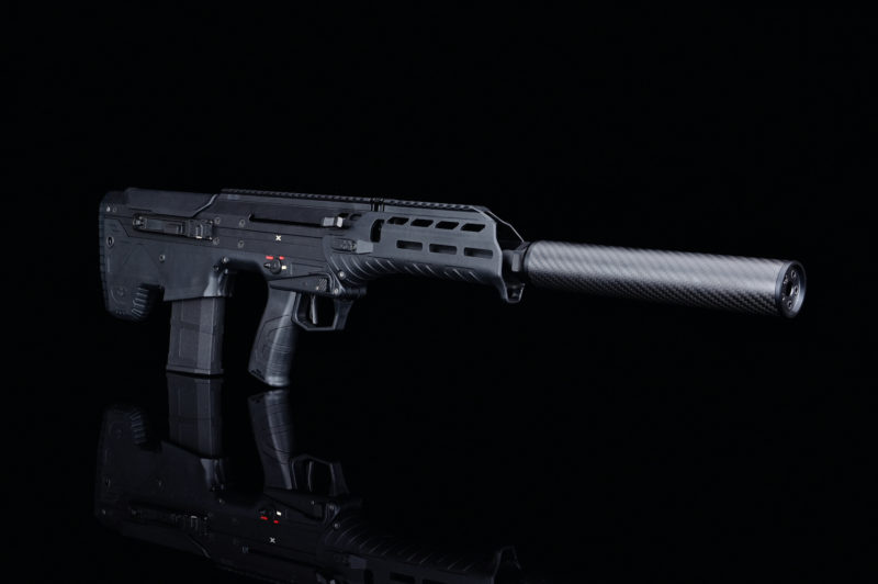 Carbon dummy suppressor, Long, 14mm CCW - Image 2