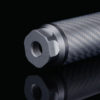 Carbon dummy suppressor, Long, 14mm CCW - Image 3