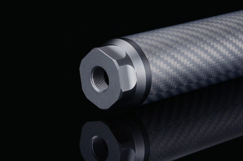 Carbon dummy suppressor, XXL, 14mm CCW - Image 2
