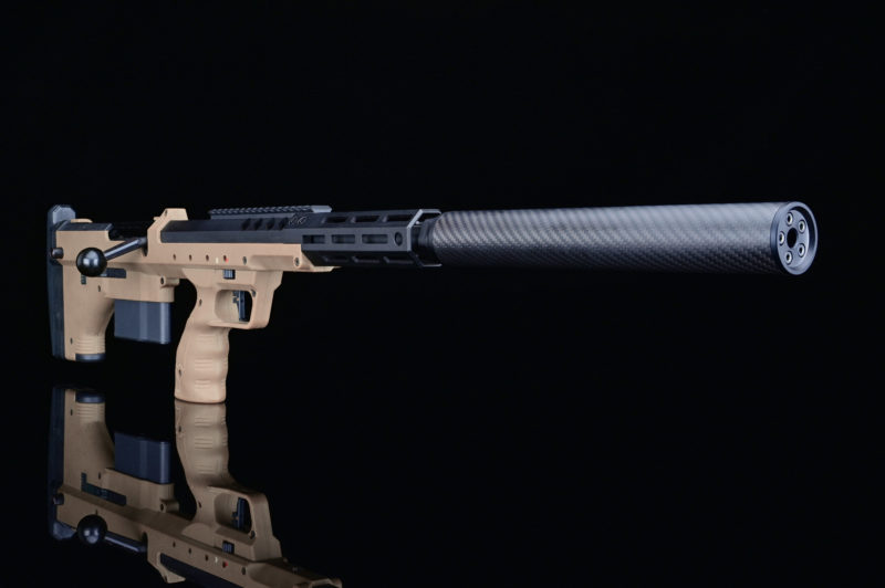 Carbon dummy suppressor, XL, 24mm CW - Image 2
