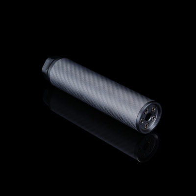 Carbon dummy suppressor, Medium, 14mm CCW
