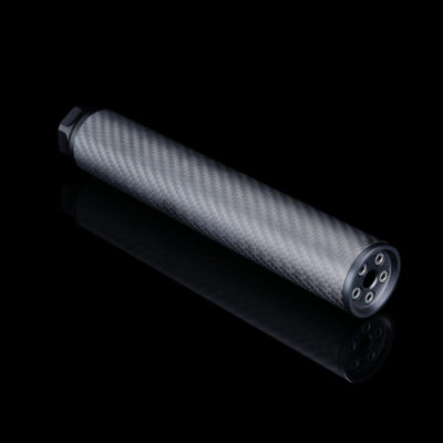 Carbon dummy suppressor, Long, 14mm CCW